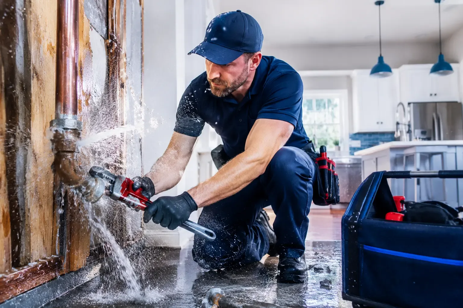 Local emergency pipe repair professionals in New Hudson, MI